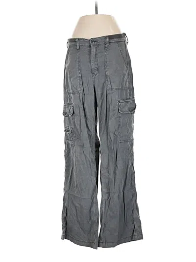 Pre-owned American Eagle Outfitters Cargo Pants In Gray