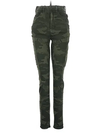 Pre-owned American Eagle Outfitters Cargo Pants In Green