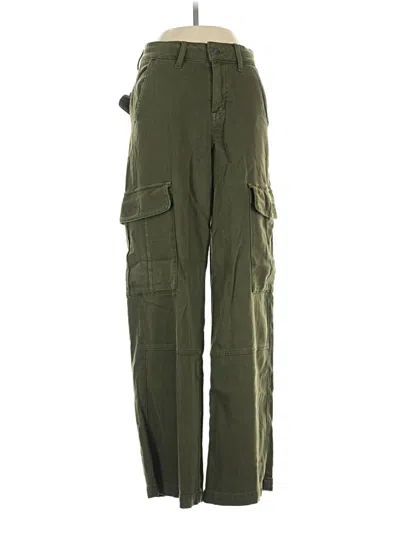 Pre-owned American Eagle Outfitters Cargo Pants In Green