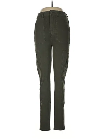 Pre-owned American Eagle Outfitters Cargo Pants In Green