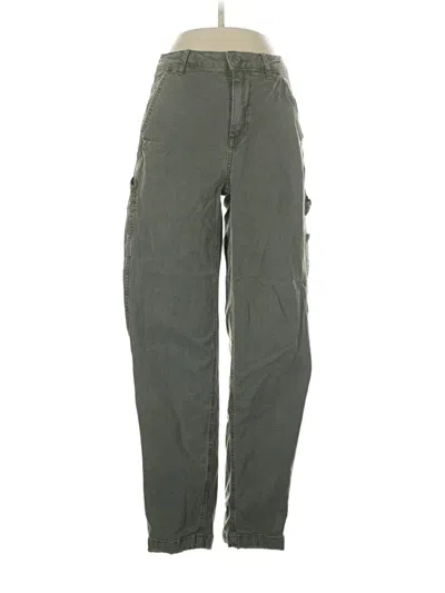 Pre-owned American Eagle Outfitters Cargo Pants In Green