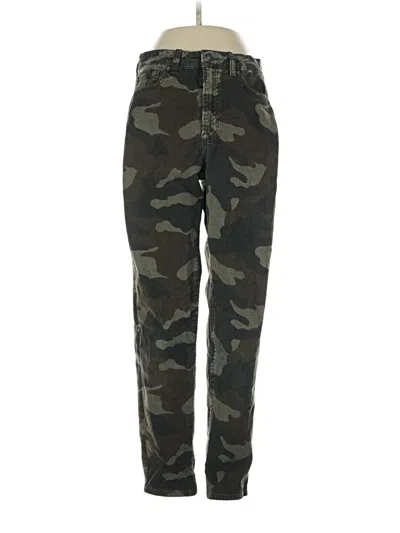 Pre-owned American Eagle Outfitters Cargo Pants In Green