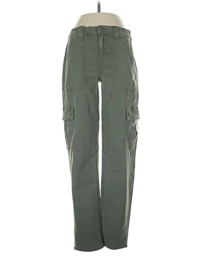 Pre-owned American Eagle Outfitters Cargo Pants In Green