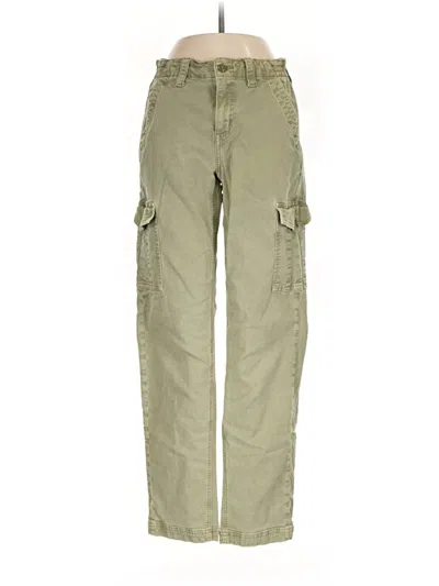 Pre-owned American Eagle Outfitters Cargo Pants In Green