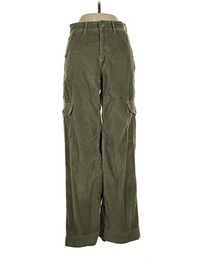 Pre-owned American Eagle Outfitters Cargo Pants In Green