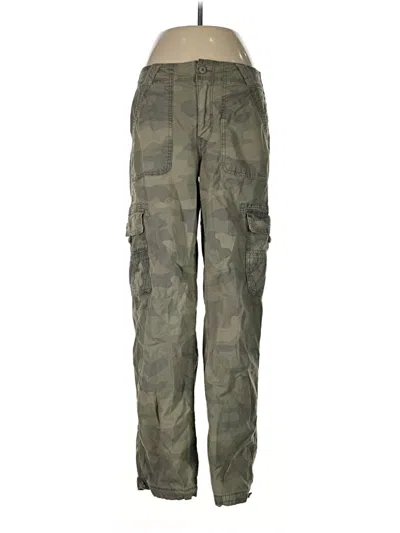 Pre-owned American Eagle Outfitters Cargo Pants In Green