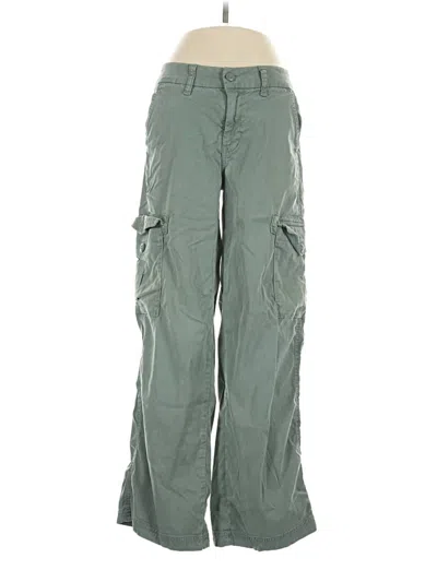Pre-owned American Eagle Outfitters Cargo Pants In Green