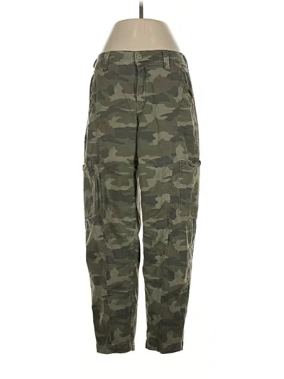 Pre-owned American Eagle Outfitters Cargo Pants In Green
