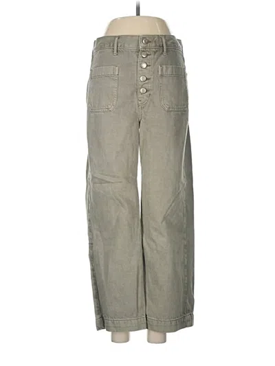 Pre-owned American Eagle Outfitters Cargo Pants In Green