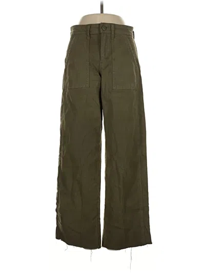 Pre-owned American Eagle Outfitters Cargo Pants In Green