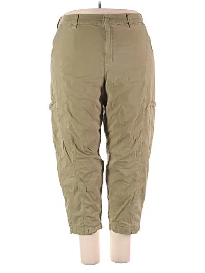 Pre-owned American Eagle Outfitters Cargo Pants In Green