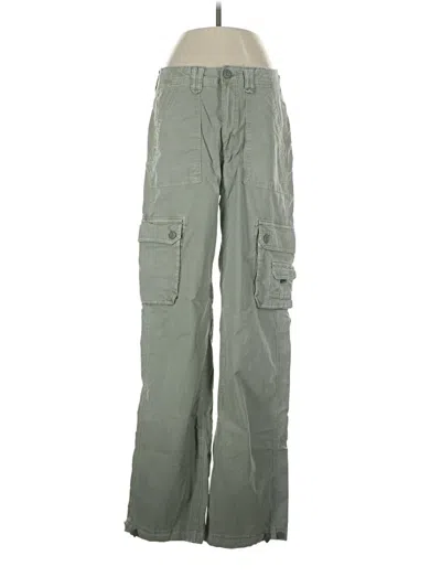 Pre-owned American Eagle Outfitters Cargo Pants In Green
