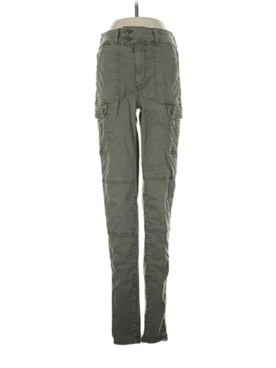 Pre-owned American Eagle Outfitters Cargo Pants In Green