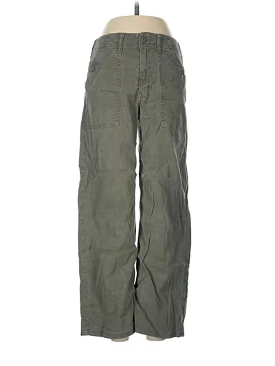 Pre-owned American Eagle Outfitters Cargo Pants In Green