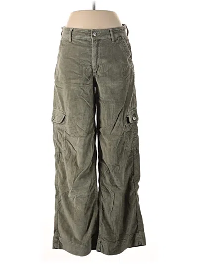 Pre-owned American Eagle Outfitters Cargo Pants In Green