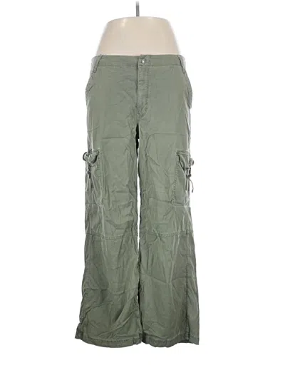 Pre-owned American Eagle Outfitters Cargo Pants In Green