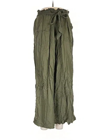 Pre-owned American Eagle Outfitters Cargo Pants In Green