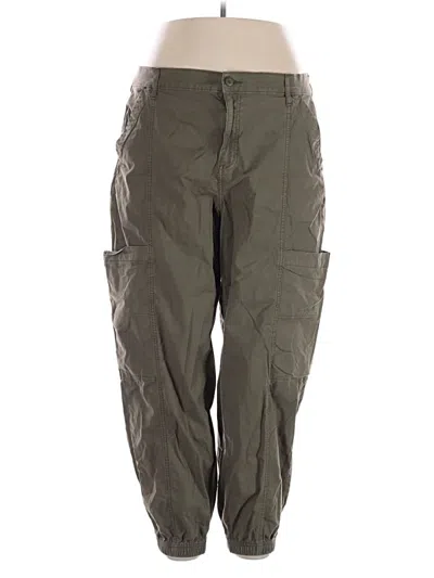 Pre-owned American Eagle Outfitters Cargo Pants In Green