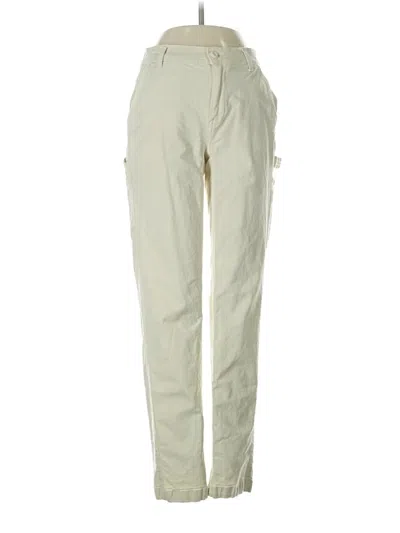 Pre-owned American Eagle Outfitters Cargo Pants In Ivory