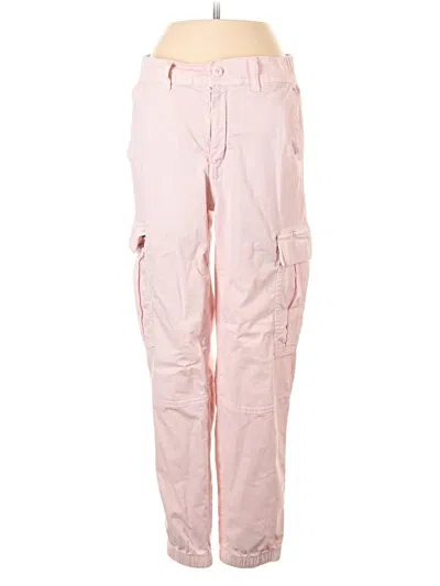 Pre-owned American Eagle Outfitters Cargo Pants In Pink