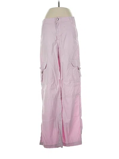 Pre-owned American Eagle Outfitters Cargo Pants In Pink