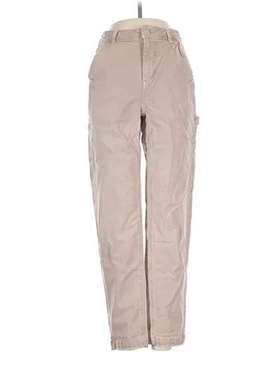 Pre-owned American Eagle Outfitters Cargo Pants In Tan