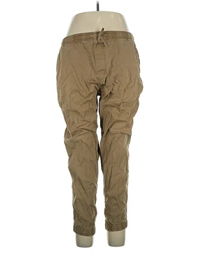 Pre-owned American Eagle Outfitters Cargo Pants In Tan