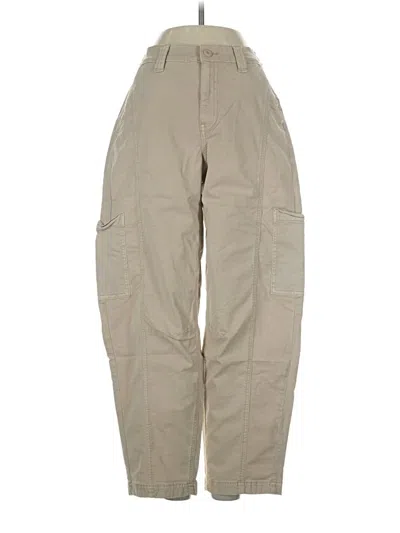 Pre-owned American Eagle Outfitters Cargo Pants In Tan
