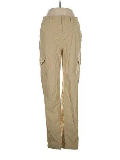 Pre-owned American Eagle Outfitters Cargo Pants In Tan