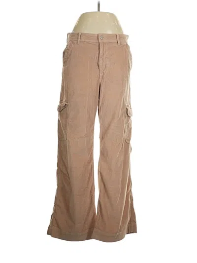 Pre-owned American Eagle Outfitters Cargo Pants In Tan