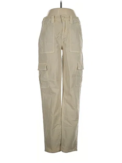 Pre-owned American Eagle Outfitters Cargo Pants In Tan