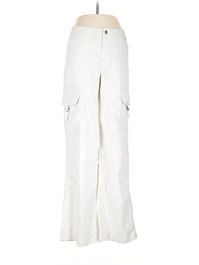 Pre-owned American Eagle Outfitters Cargo Pants In White