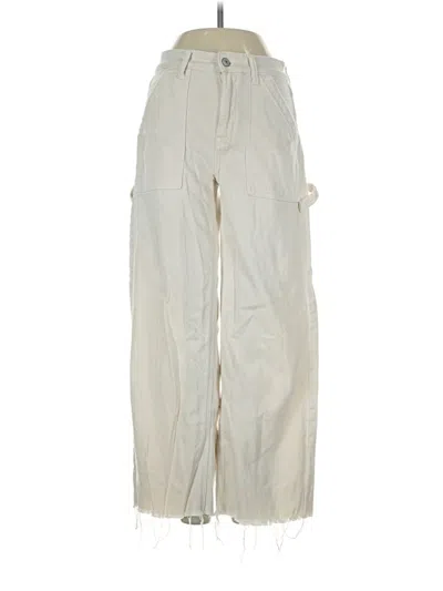 Pre-owned American Eagle Outfitters Cargo Pants In White