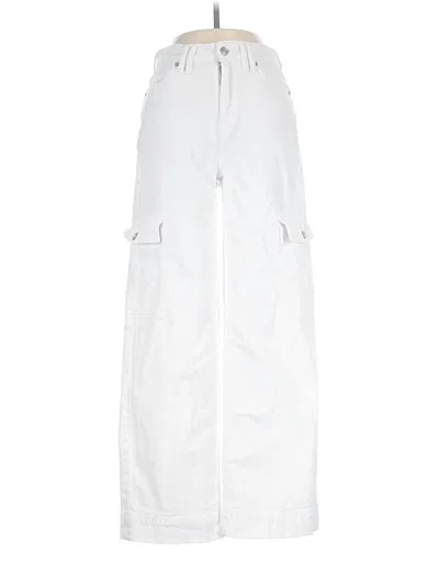 Pre-owned American Eagle Outfitters Cargo Pants In White