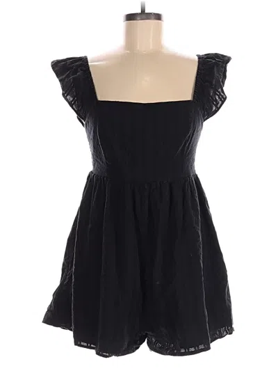 Pre-owned American Eagle Outfitters Casual Dress In Black