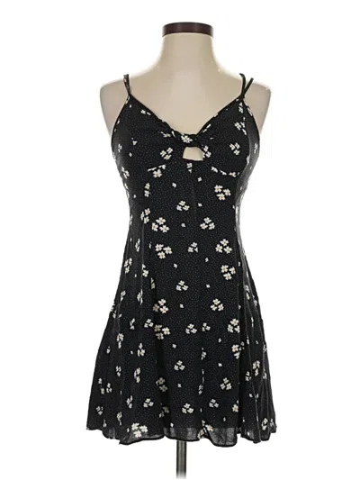 Pre-owned American Eagle Outfitters Casual Dress In Black