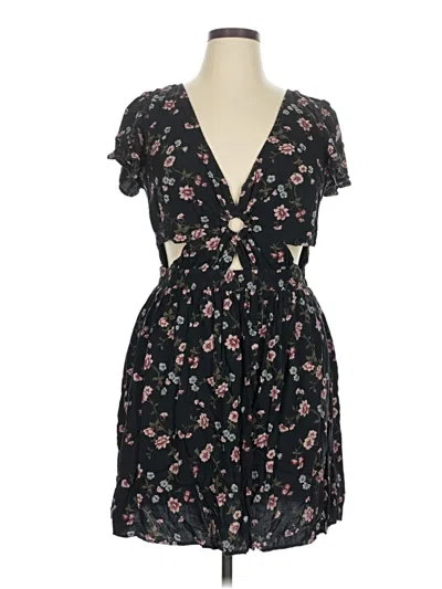 Pre-owned American Eagle Outfitters Casual Dress In Black