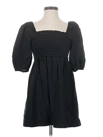 Pre-owned American Eagle Outfitters Casual Dress In Black