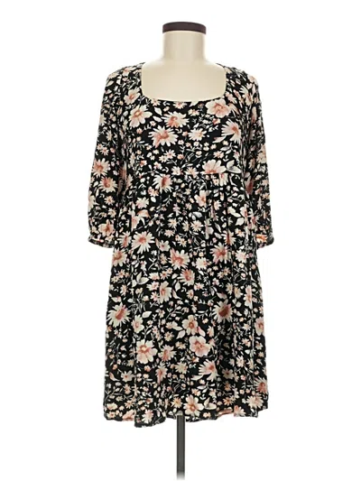 Pre-owned American Eagle Outfitters Casual Dress In Black
