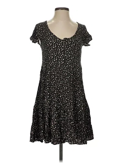 Pre-owned American Eagle Outfitters Casual Dress In Black