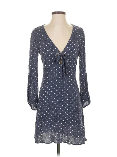 Pre-owned American Eagle Outfitters Casual Dress In Blue