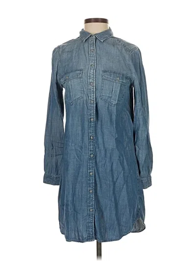 Pre-owned American Eagle Outfitters Casual Dress In Blue