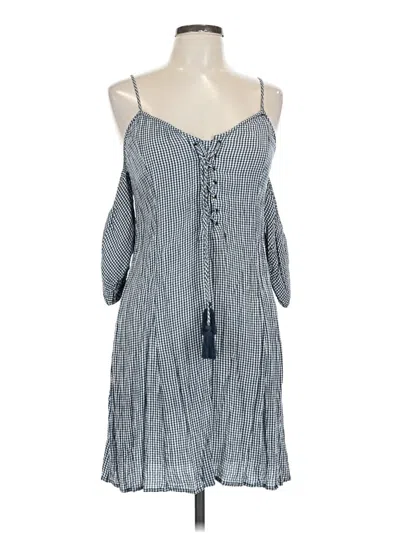 Pre-owned American Eagle Outfitters Casual Dress In Blue