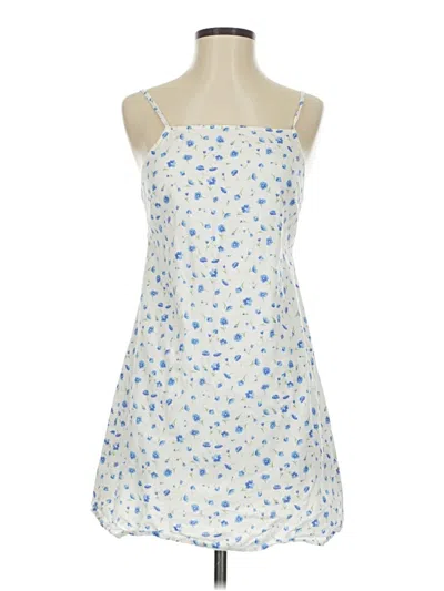 Pre-owned American Eagle Outfitters Casual Dress In Blue