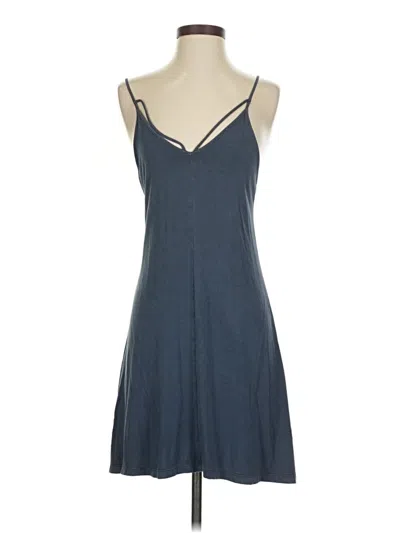 Pre-owned American Eagle Outfitters Casual Dress In Blue