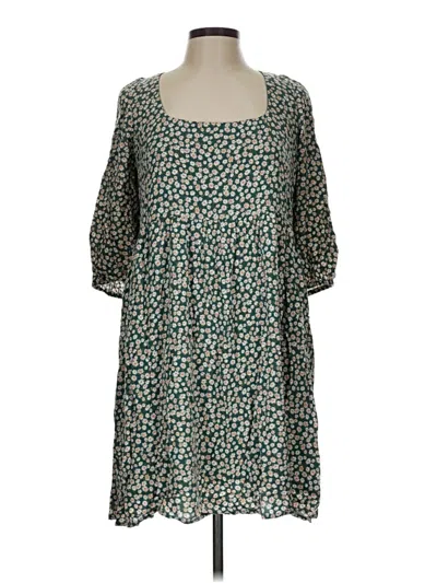 Pre-owned American Eagle Outfitters Casual Dress In Blue