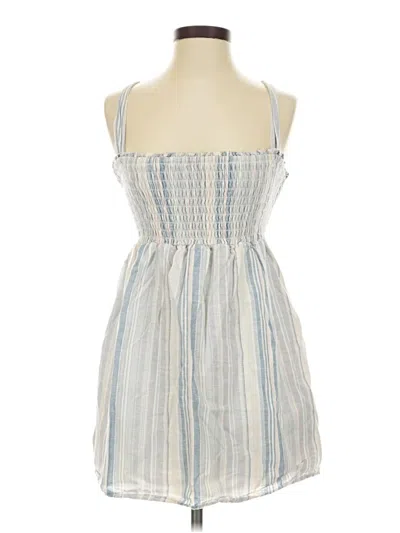 Pre-owned American Eagle Outfitters Casual Dress In Blue