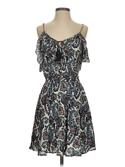 Pre-owned American Eagle Outfitters Casual Dress In Blue