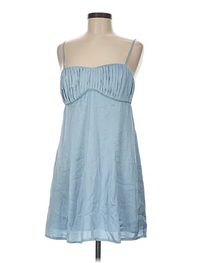 Pre-owned American Eagle Outfitters Casual Dress In Blue