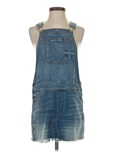 Pre-owned American Eagle Outfitters Casual Dress In Blue